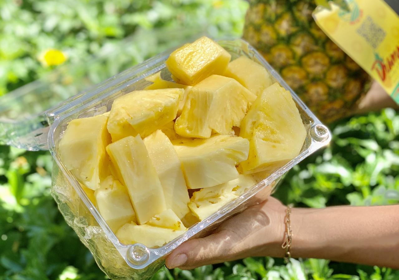 Dứa thơm đông lạnh